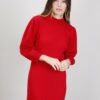 ABITO CORTO IN MAGLIA - Rosso, TU