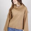 MAGLIA CON TASCHE - Cammello, TU
