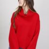 MAGLIA CON TASCHE - Rosso, TU