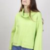 MAGLIA CON TASCHE - Verde mela, TU