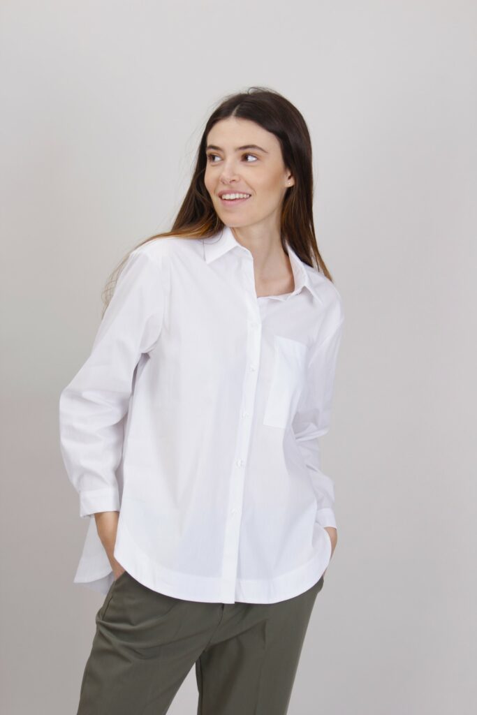 CAMICIA OVERSIZE COTONE 