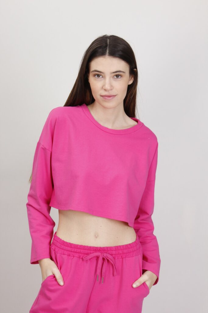 CROPPED SWEATSHIRT 