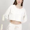 FELPA CROPPED - Beige, TU