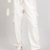 PANTALONI JOGGER FELPA - Beige, TU