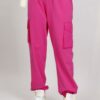 PANTALONI JOGGER FELPA - Fucsia, TU