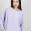 MAGLIA LEGGERA RELAXED FIT - Lilla, TU