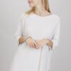 MAGLIA OVERSIZE CON MANICHE AL GOMITO - Beige, TU