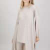 CARDIGAN LUNGO IN MAGLIA LEGGERA - Fango, TU