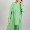 CARDIGAN LUNGO IN MAGLIA LEGGERA - Verde, TU