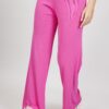 PANTALONI IN MAGLIA LEGGERA - Fucsia, TU