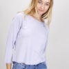 MAGLIA LEGGERA CON SCOLLO A BARCA - Lilla, TU