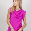 TOP CON SCOLLO A CAPPUCCIO - Petunia, TU