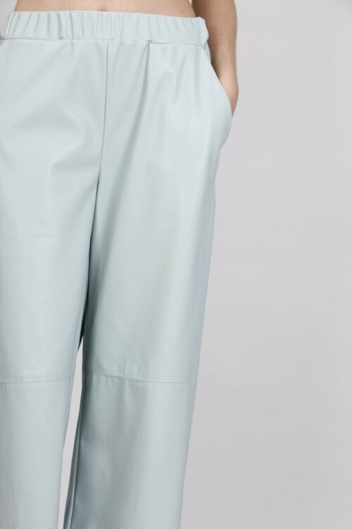 Alternative view of PANTALONI CULOTTE EFFETTO PELLE