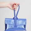 BORSA POCHETTE CON NODO - Bluette, TU