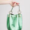 MINI BORSA A SECCHIELLO - Verde smeraldo, TU