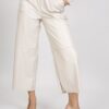 PANTALONI CULOTTE EFFETTO PELLE - Beige, S