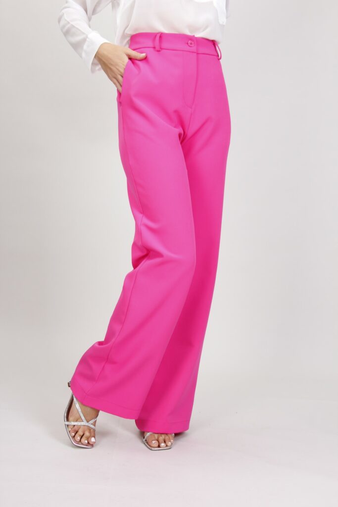 PANTALONI A GAMBA LARGA 