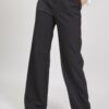 PANTALONI A GAMBA LARGA - Nero, S