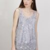 TOP CON DECORAZIONE DI PAILLETTES - Perla, TU