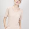 MAGLIA A MANICHE CORTE - Biscotto, TU