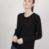 CARDIGAN CON NODO FRONTALE - Nero, TU