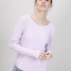 MAGLIA CON ARRICCIATURE LATERALI - Lilla, TU