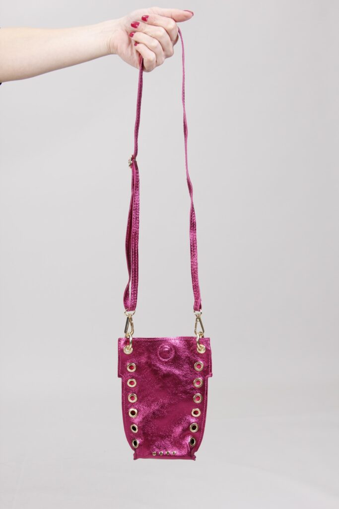 BORSA PORTA CELLULARE - Fucsia, TU 