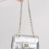 BORSA CON CATENA - Argento, TU