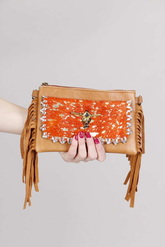 MINI POCHETTE IN PELLE 