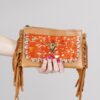 MINI POCHETTE IN PELLE - Arancio, TU