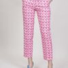 PANTALONI FANTASIA A SIGARETTA - Fuchsia Pattern, S