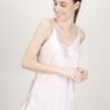 TOP A CANOTTA CON DETTAGLIO LUREX - Rosa, TU