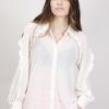 CAMICIA CON ROUCHES - Avorio, M