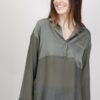 CAMICIA CON TASCA - Military Olive, TU