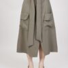 GONNA CON TASCONI - Verde militare, S