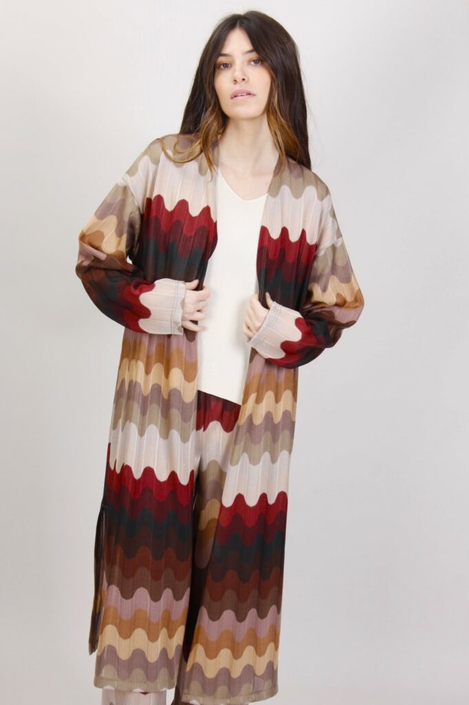 CARDIGAN LUNGO A FANTASIA 