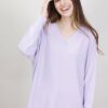 MAGLIA CON SCOLLO A V E ORLI ROLLING - Lilla, TU