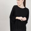 MAGLIA CON COLLO AMPIO - Nero, TU