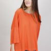 MAGLIA CON COLLO AMPIO - Arancio, TU