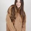FELPA BASIC CON CAPPUCCIO - Fango, TU