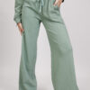 PANTALONI JOGGER LARGHI - Salvia, TU