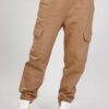 PANTALONI CARGO JOGGER - Fango, TU
