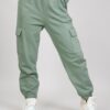 PANTALONI CARGO JOGGER - Salvia, TU