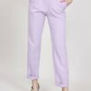 PANTALONE CON RISVOLTO - Lilac, L