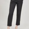 PANTALONE CON RISVOLTO - Black, L