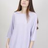 MAGLIA CON PICCOLO SCOLLO A BARCA - Lilla, TU