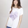 T-SHIRT CUORE - Lilla, TU