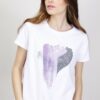 T-SHIRT CON STRASS - Lilla, TU