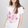 T-SHIRT CON STAMPA GLITTER - Fucsia, TU