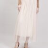 GONNA IN TULLE - Beige, TU